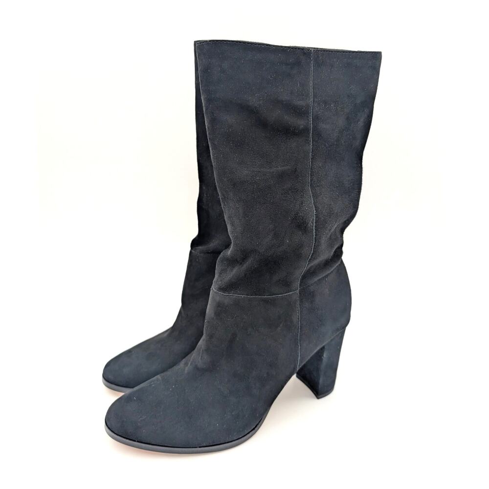 Lauren Ralph Lauren Artizan High Heel Boots Women's Black Size US9.5B EU40